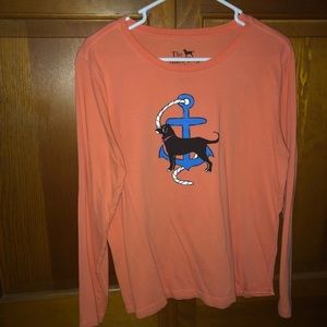 Long Sleeve Black Dog Shirt